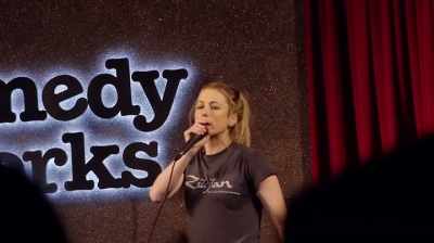 We scan you like predator. - Iliza Shlesinger: Over & Over