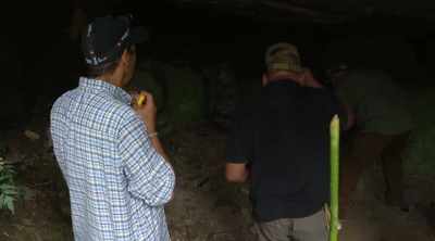 ‐ We scanned this
with metal detectors - Lost Gold of World War II