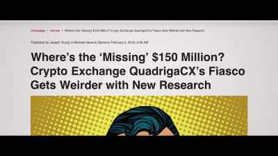 We were scared
that Jenny would be implicated in it. - Trust No One: The Hunt for the Crypto King
