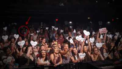 We see him
in the video footage, - Death by Fame