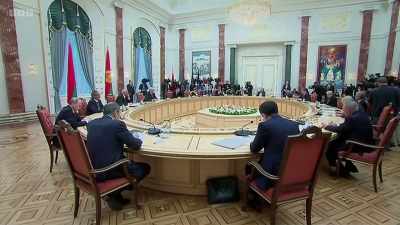 We were seeing increasingly
detailed confirmation about - Putin vs the West