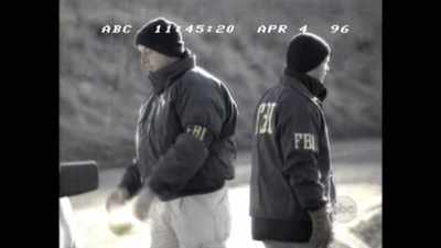 We send a handful
of agents up there. - Unabomber: In His Own Words
