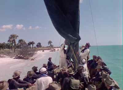 - We set sail, Bosun. 
- Yes sir. Unfold the mainsail! - Distant Drums