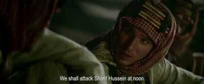 We shall attack
Sharif Hussein at noon. - Born a King
