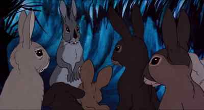 - We shall have to cross it.
- Cross it? Who's going to cross it? - Watership Down