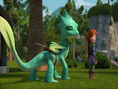 We should be okay there.
Summer here is a Fastfin. - Dragons: Rescue Riders