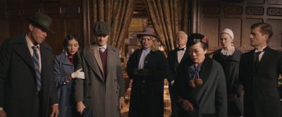 We should gather in the lounge. - Invitation to a Murder