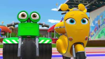 We should go for a ride
back the other way, - Ricky Zoom