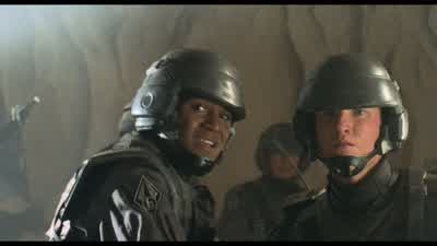 We should go this way. - Starship Troopers
