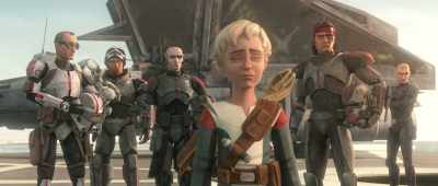 We should leave
before the Empire's scouts show up. - Star Wars: The Bad Batch
