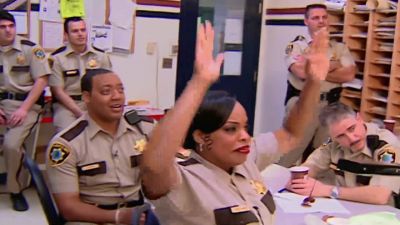 We should probably just go down to hooker heaven and uh - Reno 911!