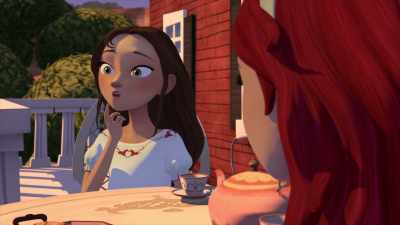 We should re-create the café
for our booth at the fund-raiser! - Spirit: Riding Free