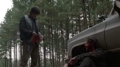 We should save it to drink. - The Walking Dead