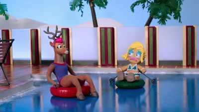 We should save Mrs. Claus
from her boring-ass friends. - Santa Inc.