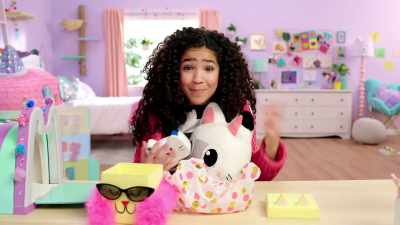 We should take this into the Dollhouse - Gabby's Dollhouse
