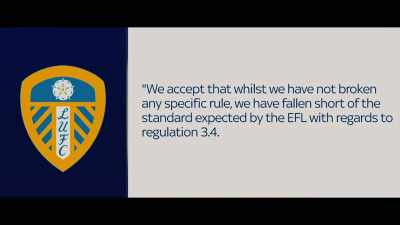 We shouldn't be in this position - Take Us Home: Leeds United