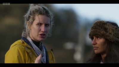 - We shouldn't get too
pally with her. She's dodgy. - Henpocalypse!