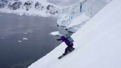 We snowboard a lot together at home - Future Retro