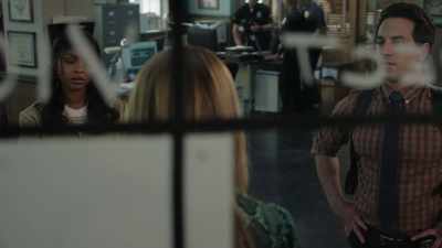 We were so focused
on Jon's fake alibi, - High Potential