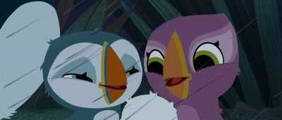 -We were so worried.
-Where have you both been? - Puffin Rock and the New Friends