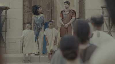 We stand here before you - Queen Cleopatra