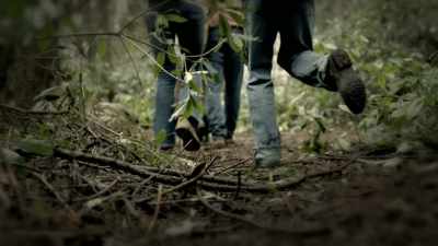 We start going up
to this--this field - Mother Undercover