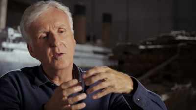 We started to figure
out how to do it in a way - Titanic: 20 Years Later with James Cameron