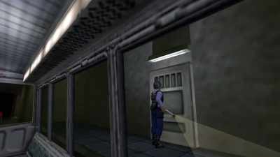 We started getting early
previews of the Half-Life content, - FPS: First Person Shooter
