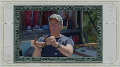 We started with a horseshoe,
followed by an 18th century - Six Degrees with Mike Rowe