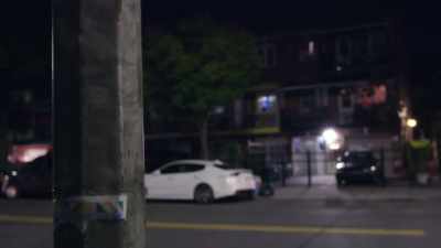 We stayed up 
and watched shows together. - New York Homicide