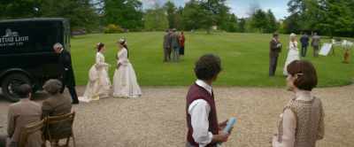 We still owe our extras
back pay, - Downton Abbey: A New Era