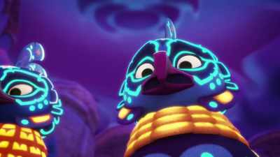 We were supposed to fly home
to Thunder Mountain today, - Spirit Rangers