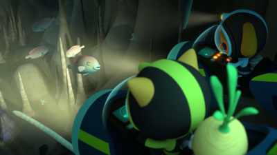 We sure are, but we get around okay. - Octonauts and the Caves of Sac Actun