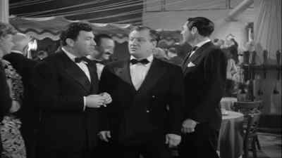 We sure get a genteel clientele with these charity shindigs - Song of the Thin Man