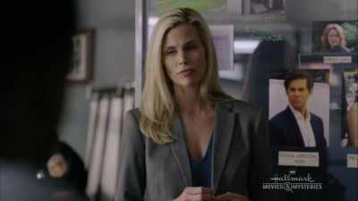 We surprised her
at Colin's ranch, - Gourmet Detective: Eat, Drink and Be Buried