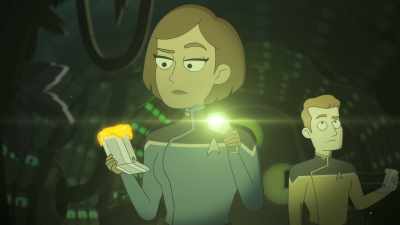 We suspect they planned
to use it on a dead planet - Star Trek: Lower Decks