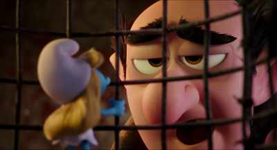 We talked about, "Should it be Clumsy
that gets captured by Gargamel?" - Smurfs: The Lost Village