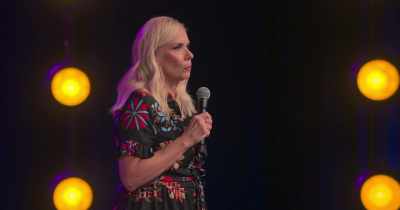 We were talking about our grandchildren, - Leanne Morgan: I'm Every Woman