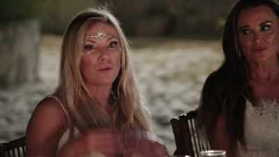 - We were talking about things
that happened, so-- - The Real Housewives Ultimate Girls Trip