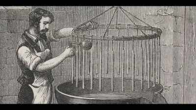 We had tallow candles and these were just a sort of wick - The History of Home Narrated by Nick Offerman