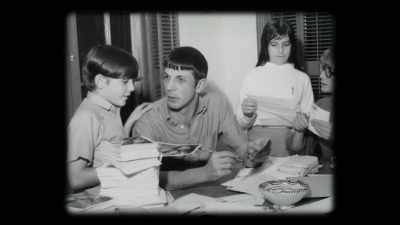 We had the dining room
table all set up - For the Love of Spock