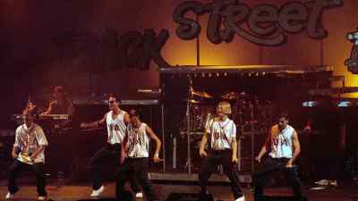 We were the first American
group to come over to Europe - Larger than Life: Reign of the Boybands