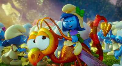 We had these testimonials which we liked, - Smurfs: The Lost Village