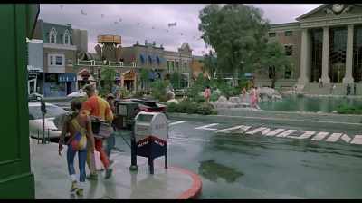We thought to ourselves, hill
valley needs to be recognizable. - In Search of Tomorrow