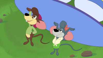We thought you probably
worked up an appetite, - Bugs Bunny Builders