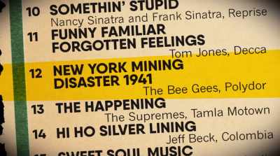 We thought that we might get
a hit in England, - The Bee Gees: How Can You Mend a Broken Heart