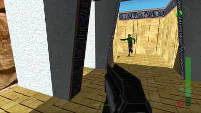 We thought, 'We should
definitely have bots in this, - FPS: First Person Shooter