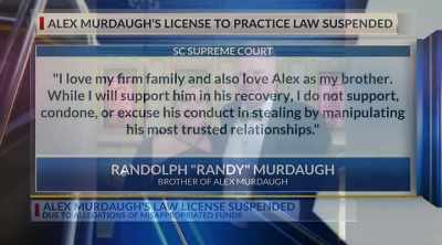 We were told right
after the double murders - Murdaugh Murders: Deadly Dynasty