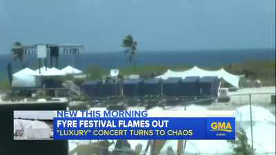 We took a big jump here, a big risk, - Fyre