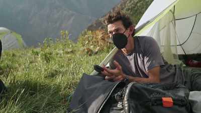 We took COVID tests
before leaving, - Edge of the Earth
